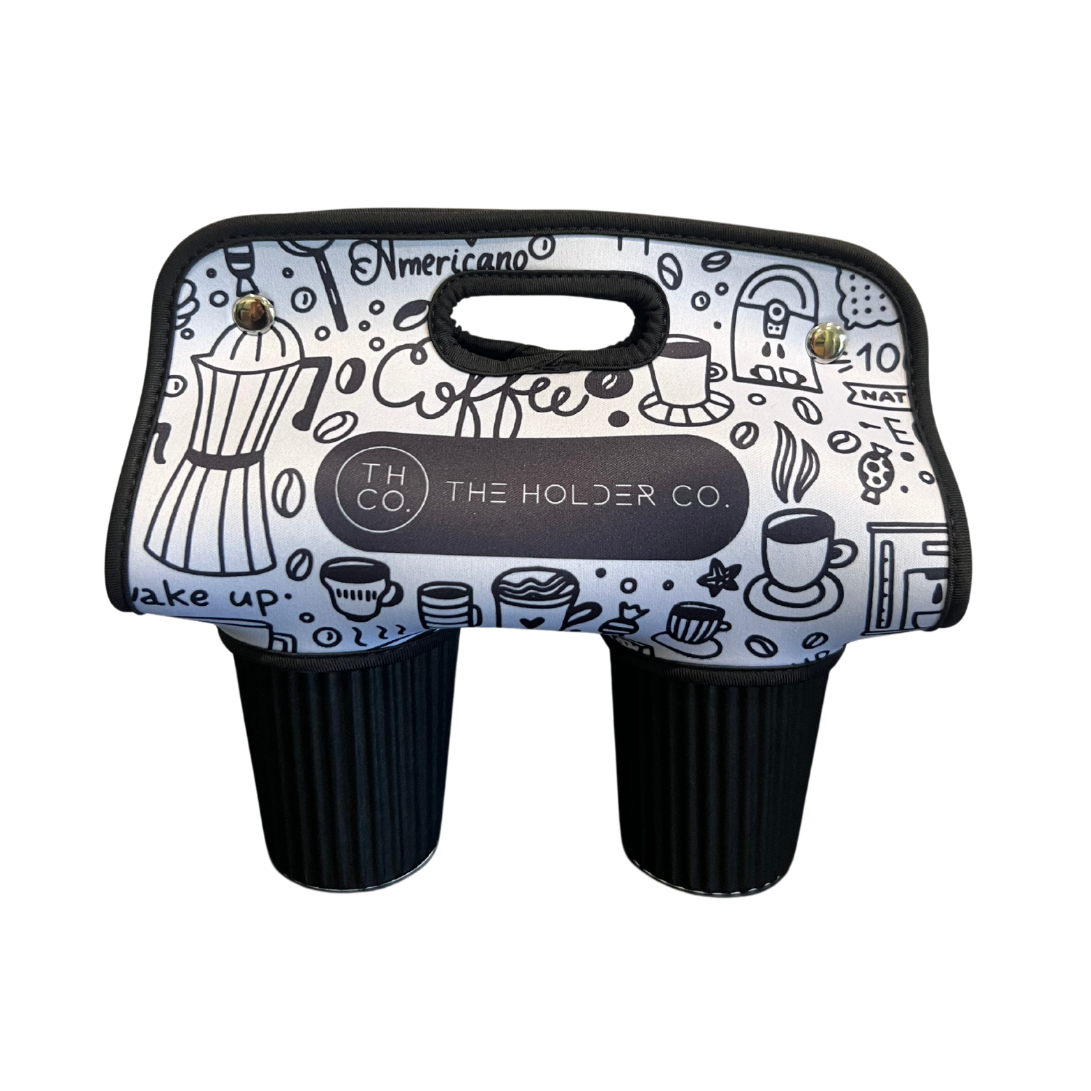 Reusable Coffee Carrier – Carry 2 Cups with One Hand