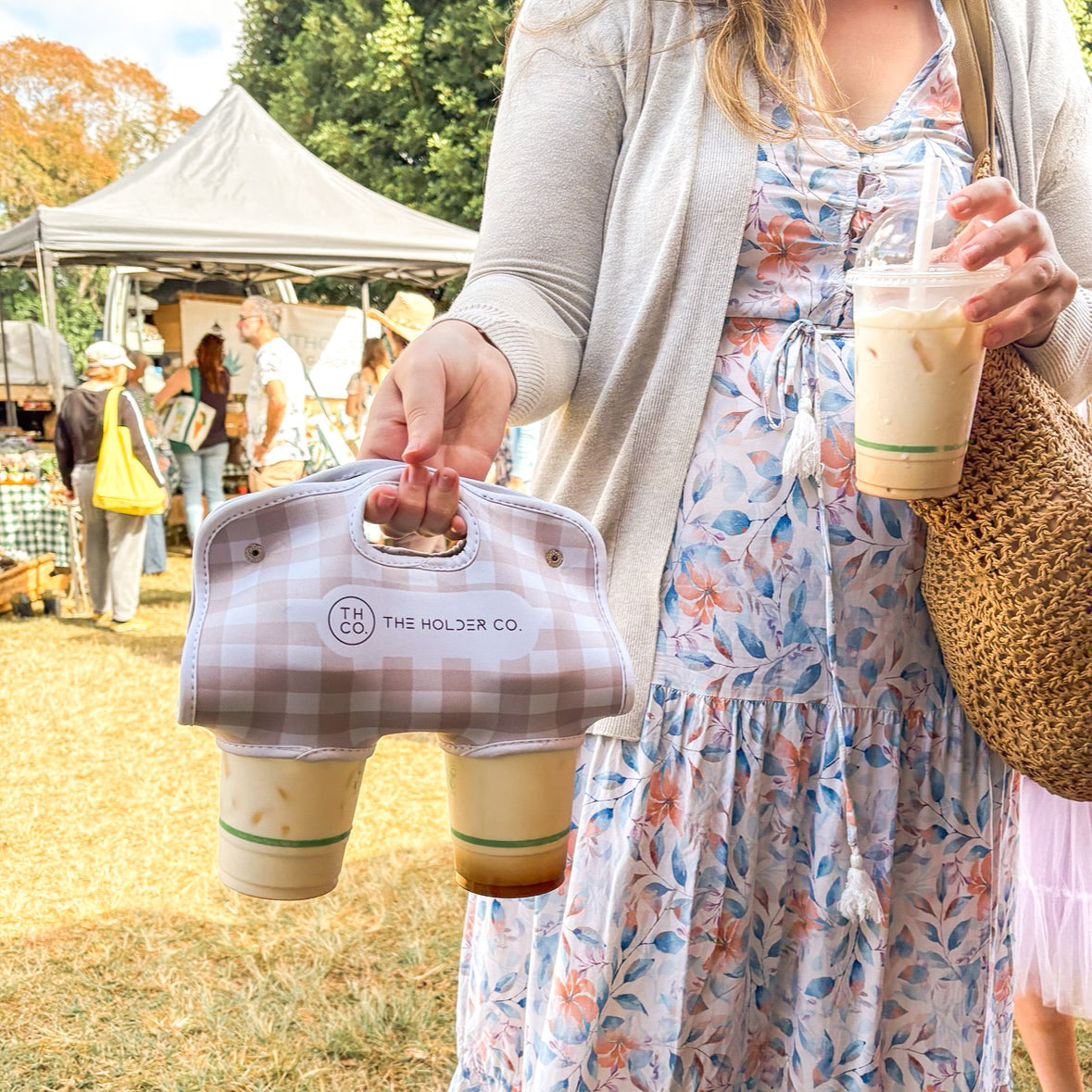 Reusable Coffee Carrier – Carry 2 Cups with One Hand